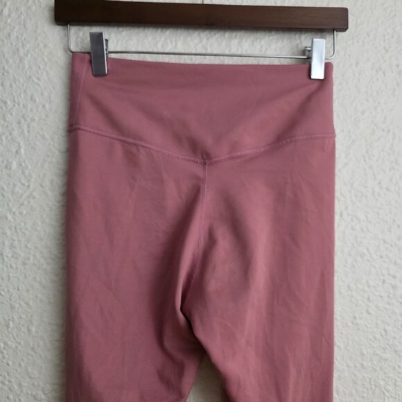 Nike One Mid-Rise Dri-Fit Leggings in Pink Women's Size Small AJ8827 - Picture 5 of 7